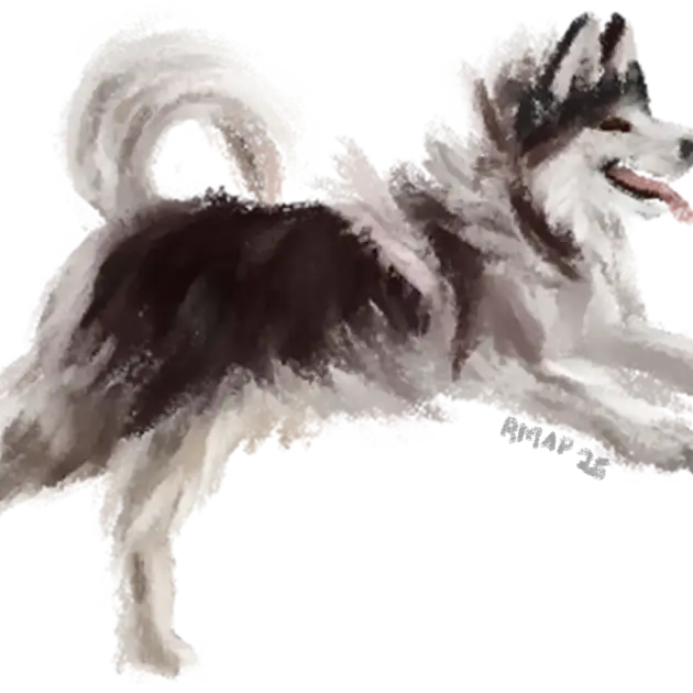 Dog Delta Z INC Sticker