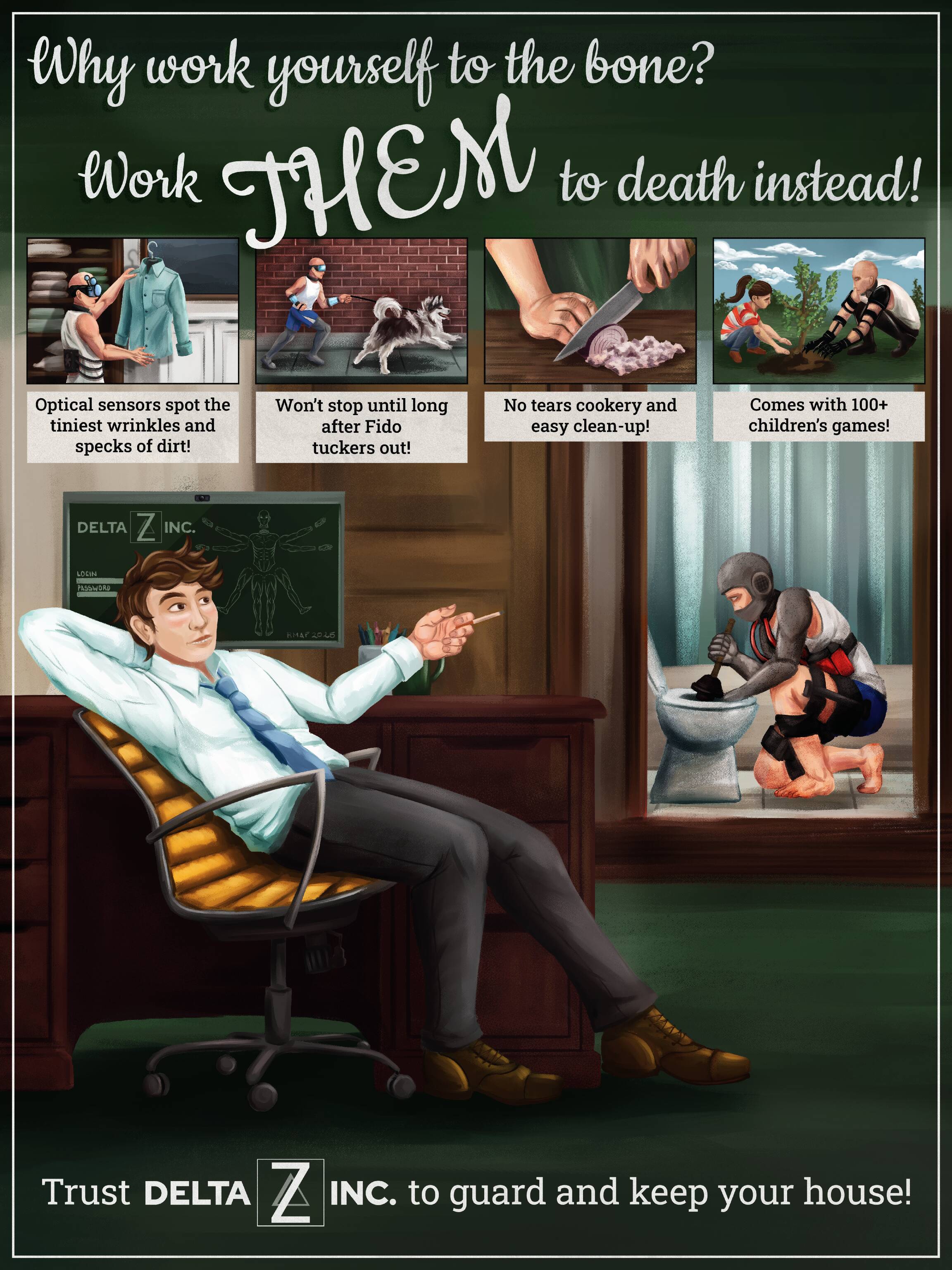 Work THEM to Death - Poster
